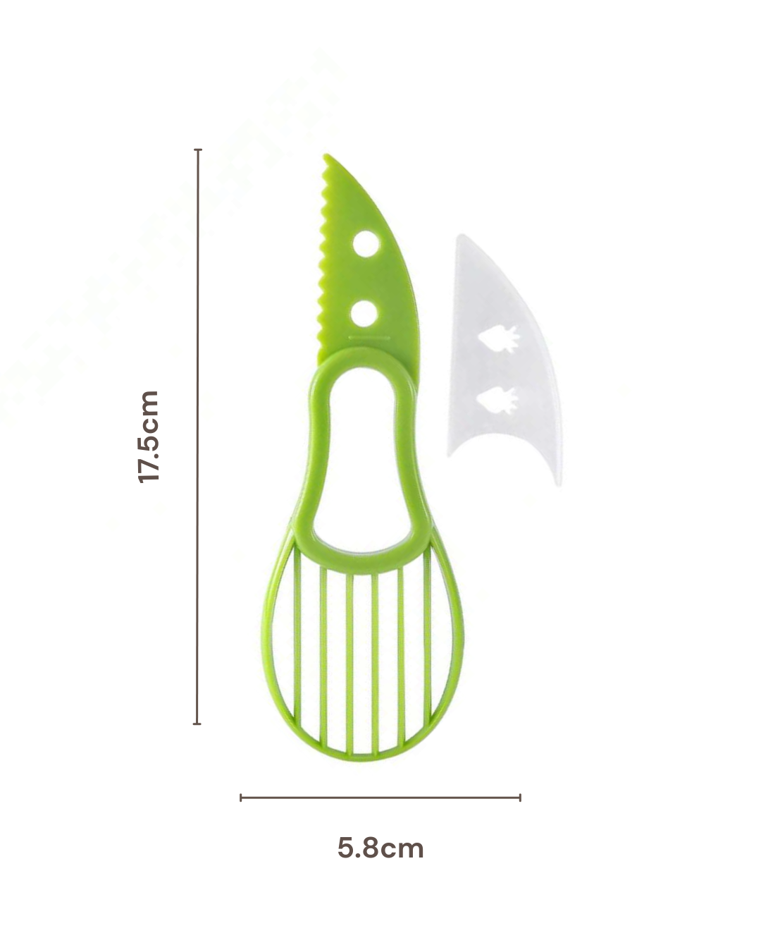 2-Piece Avocado Slicer & Storage Keeper Set