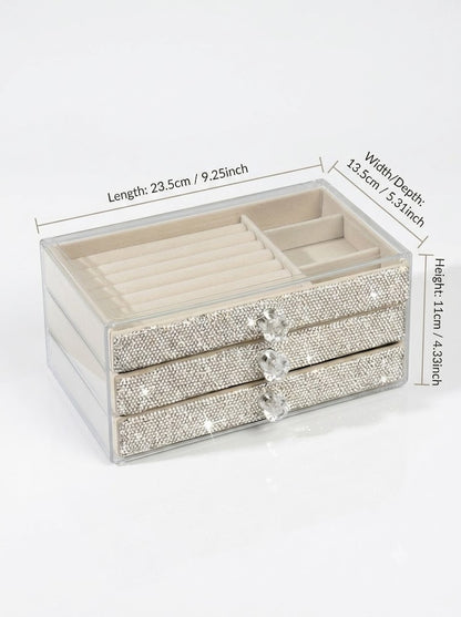 Diamanté Jewellery Organiser