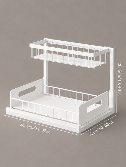 2-Tier Pull-Out Organiser