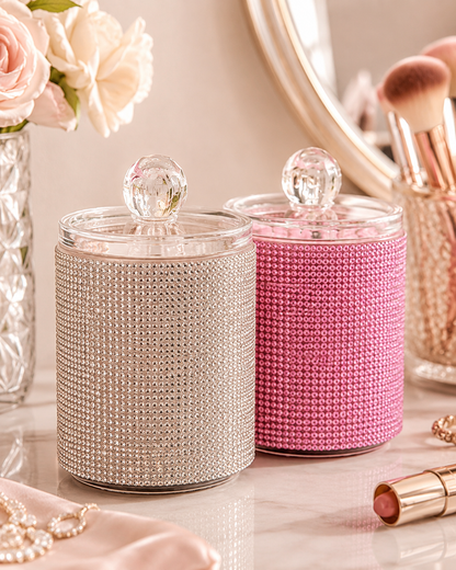Diamanté Vanity Storage Jar