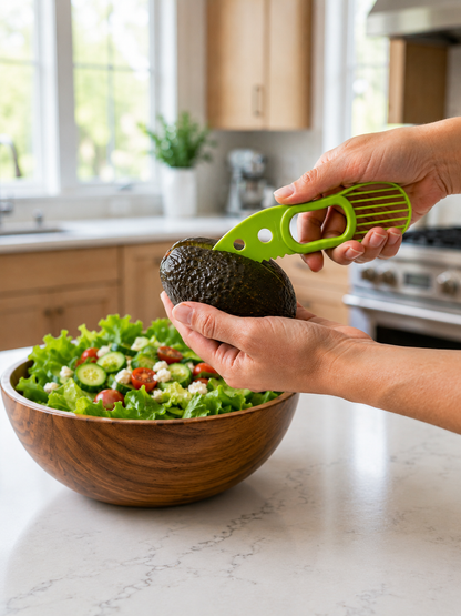 2-Piece Avocado Slicer & Storage Keeper Set
