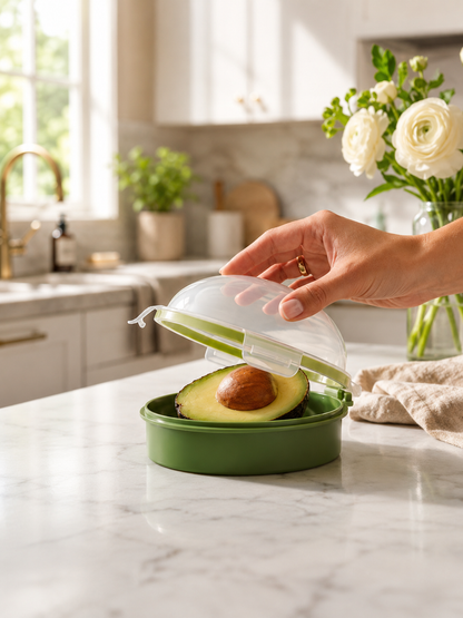 2-Piece Avocado Slicer & Storage Keeper Set