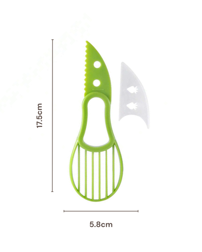 2-Piece Avocado Slicer & Storage Keeper Set