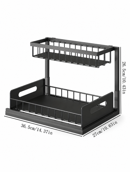 2-Tier Pull-Out Organiser