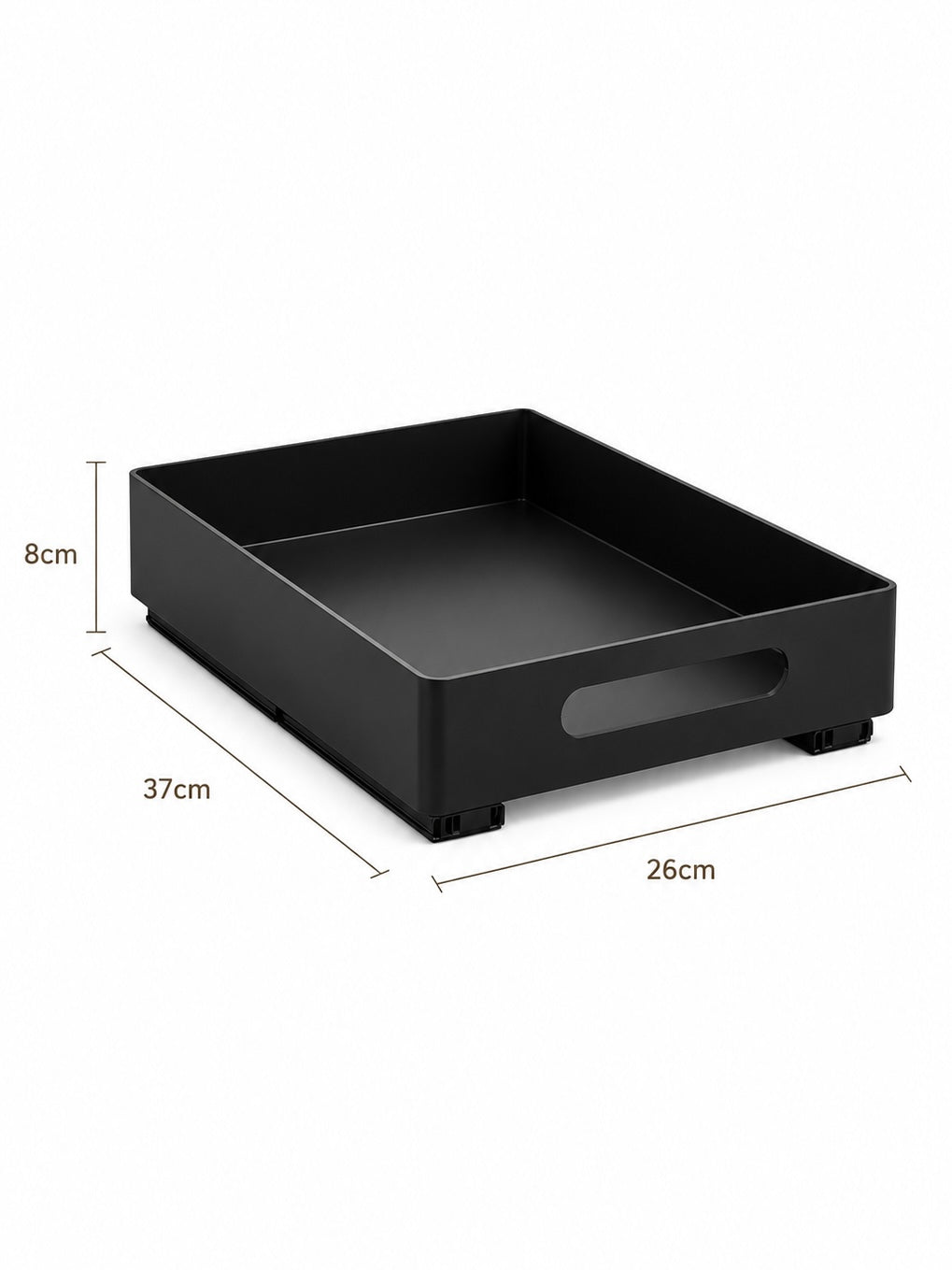 Metal Pull-Out Pantry Storage Drawer