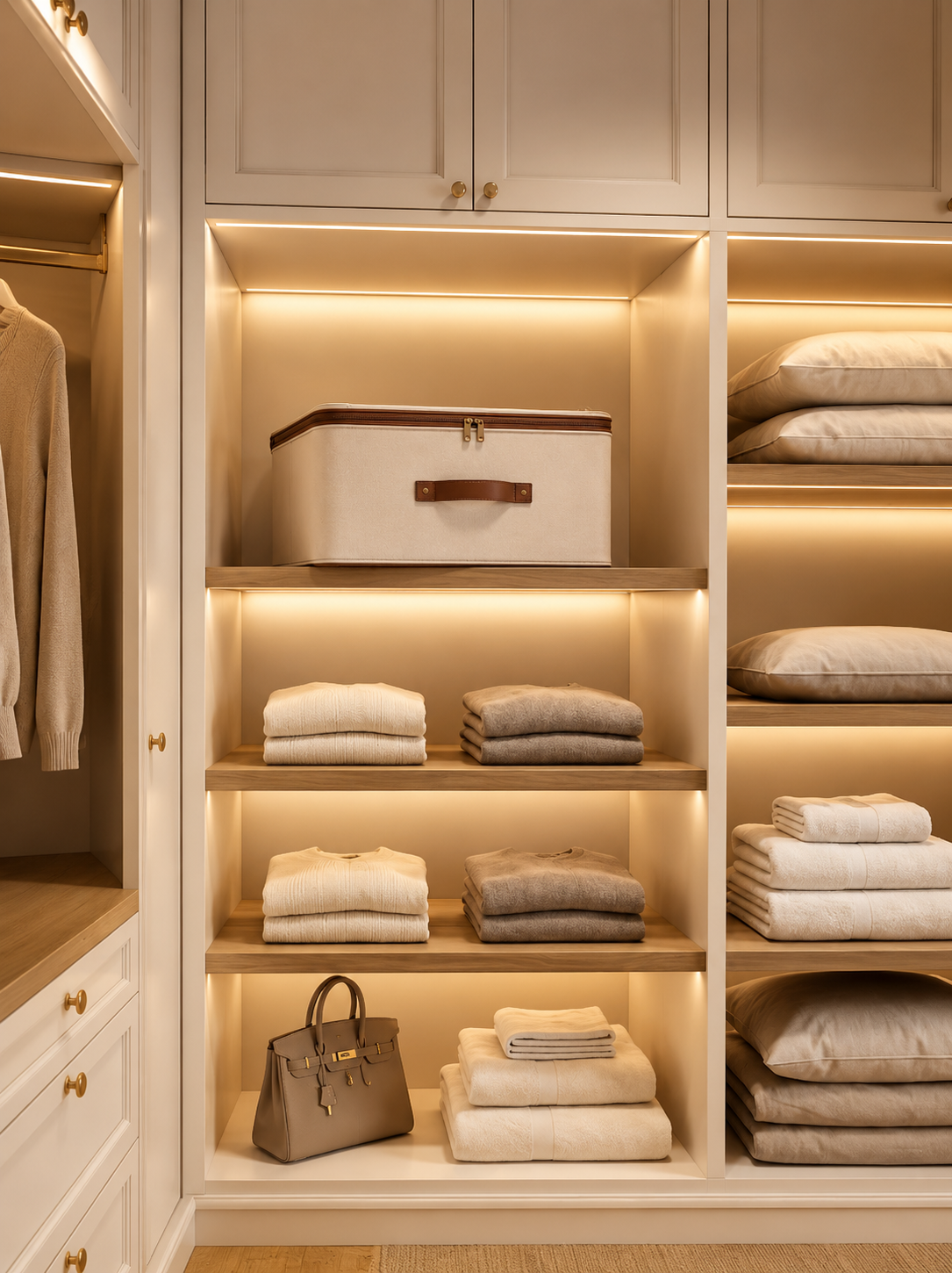 Premium Foldable Wardrobe Storage Box with Lid