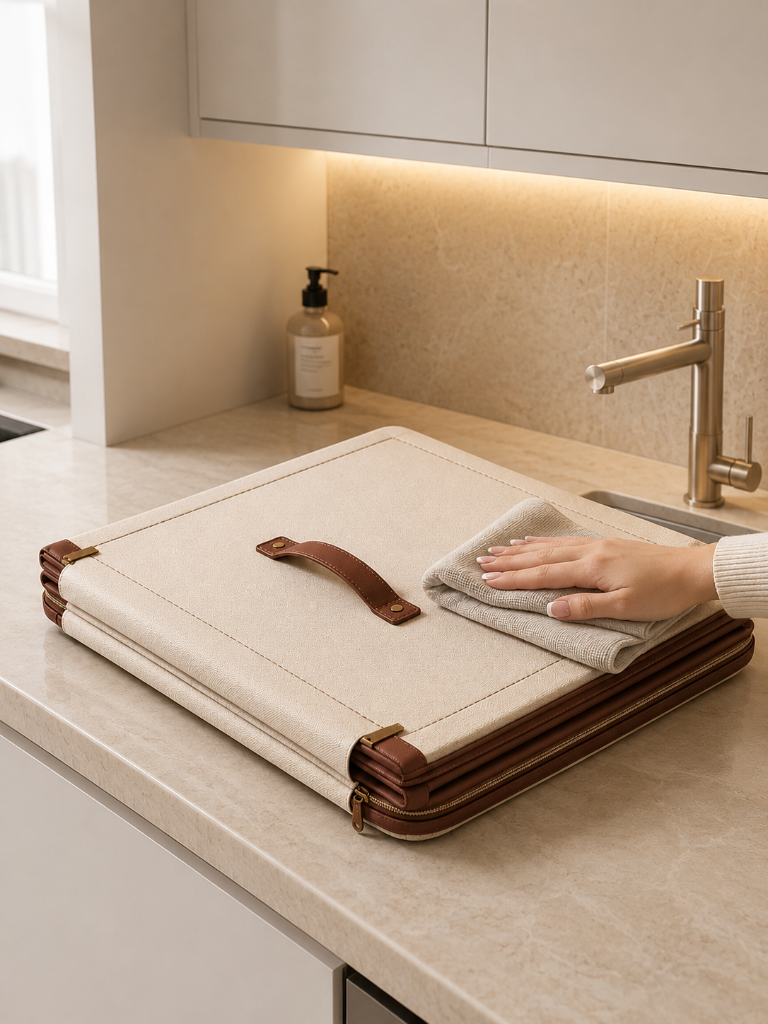 Premium Foldable Wardrobe Storage Box with Lid