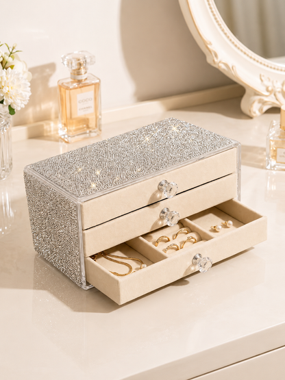 Diamanté Jewellery Organiser