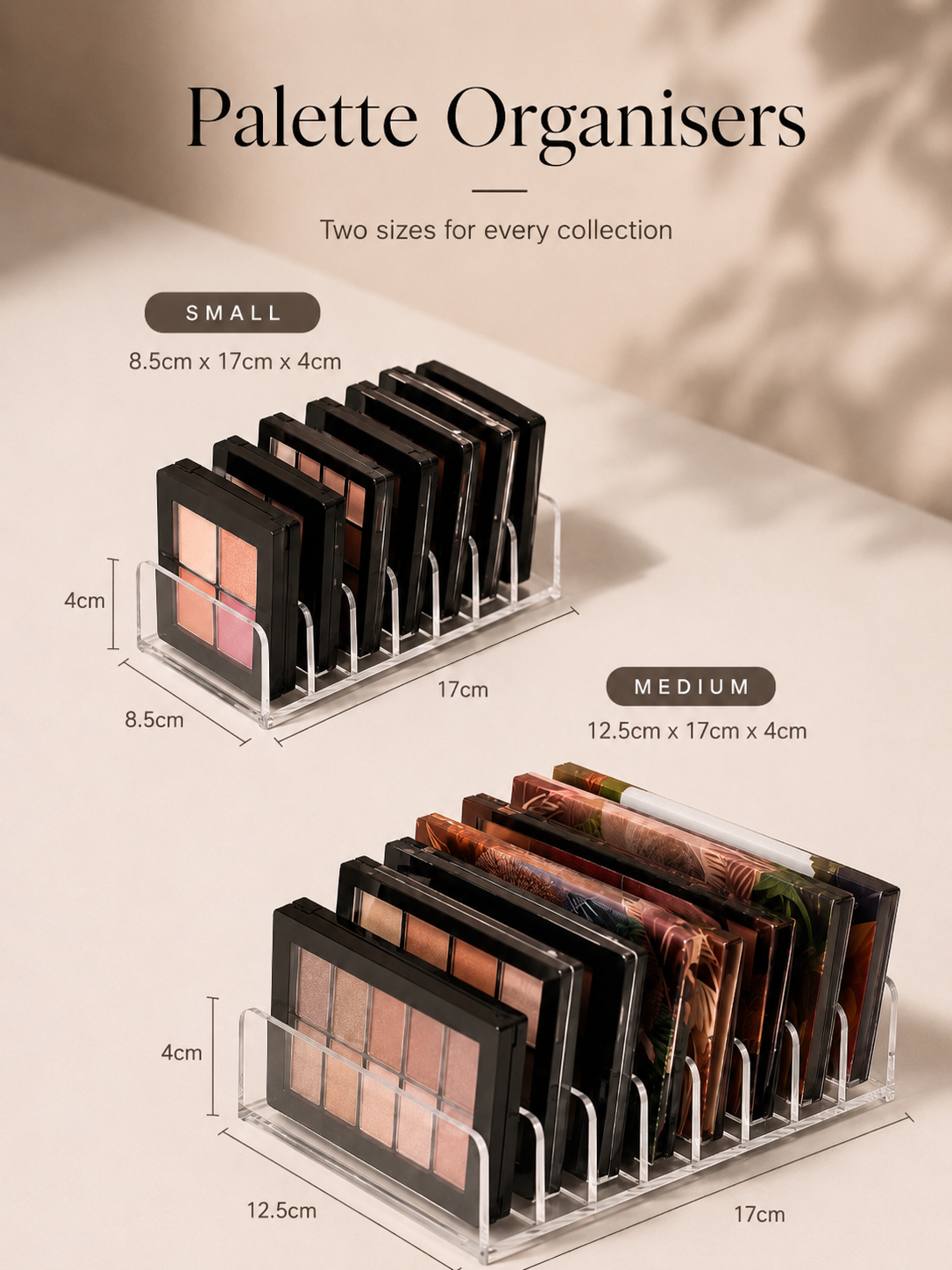Eyeshadow Palette Organiser