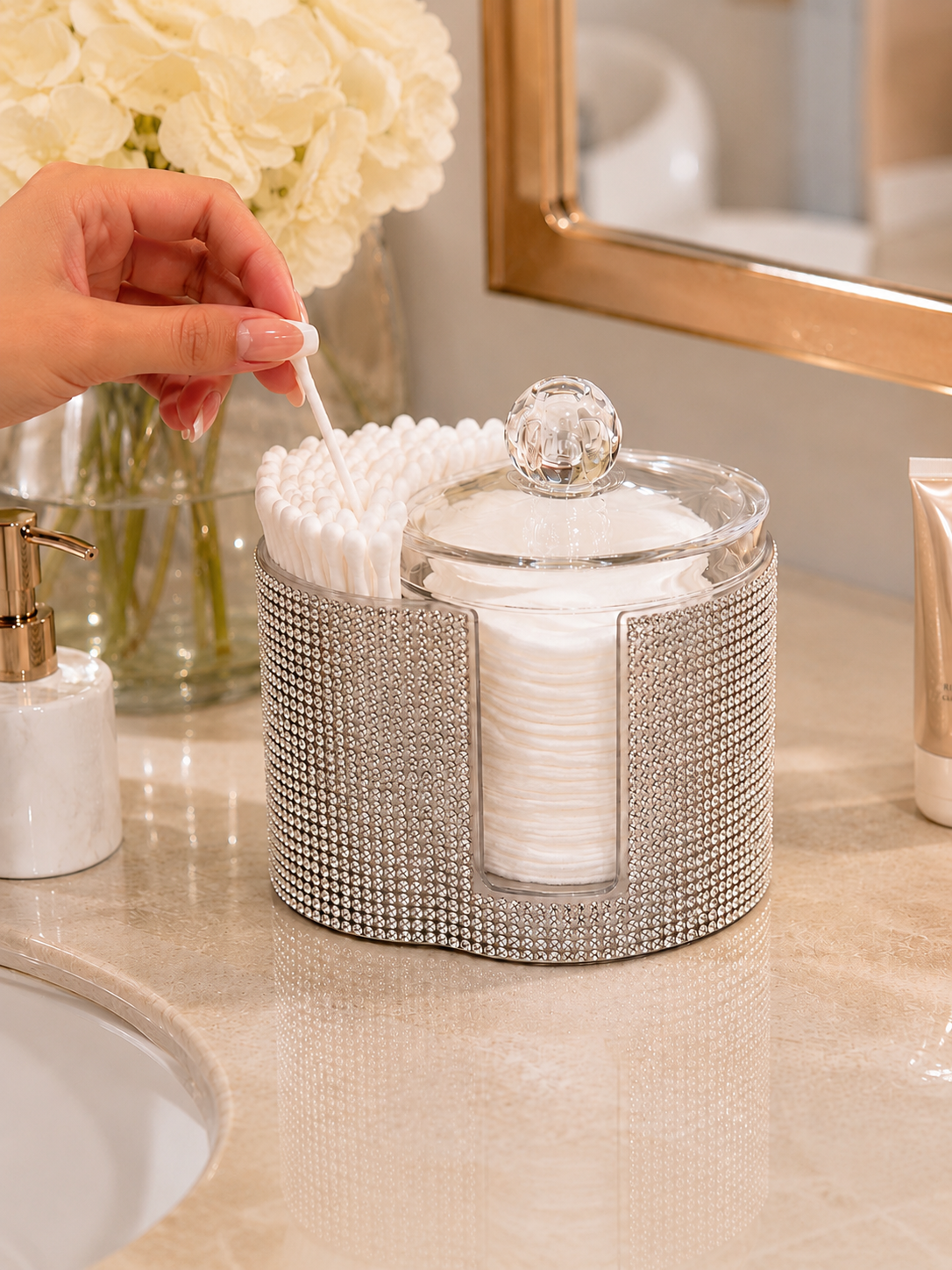 Diamond Vanity Essentials Organiser