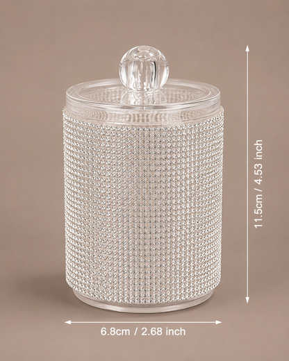 Diamanté Vanity Storage Jar