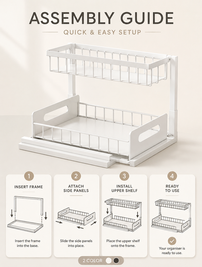 2-Tier Pull-Out Organiser