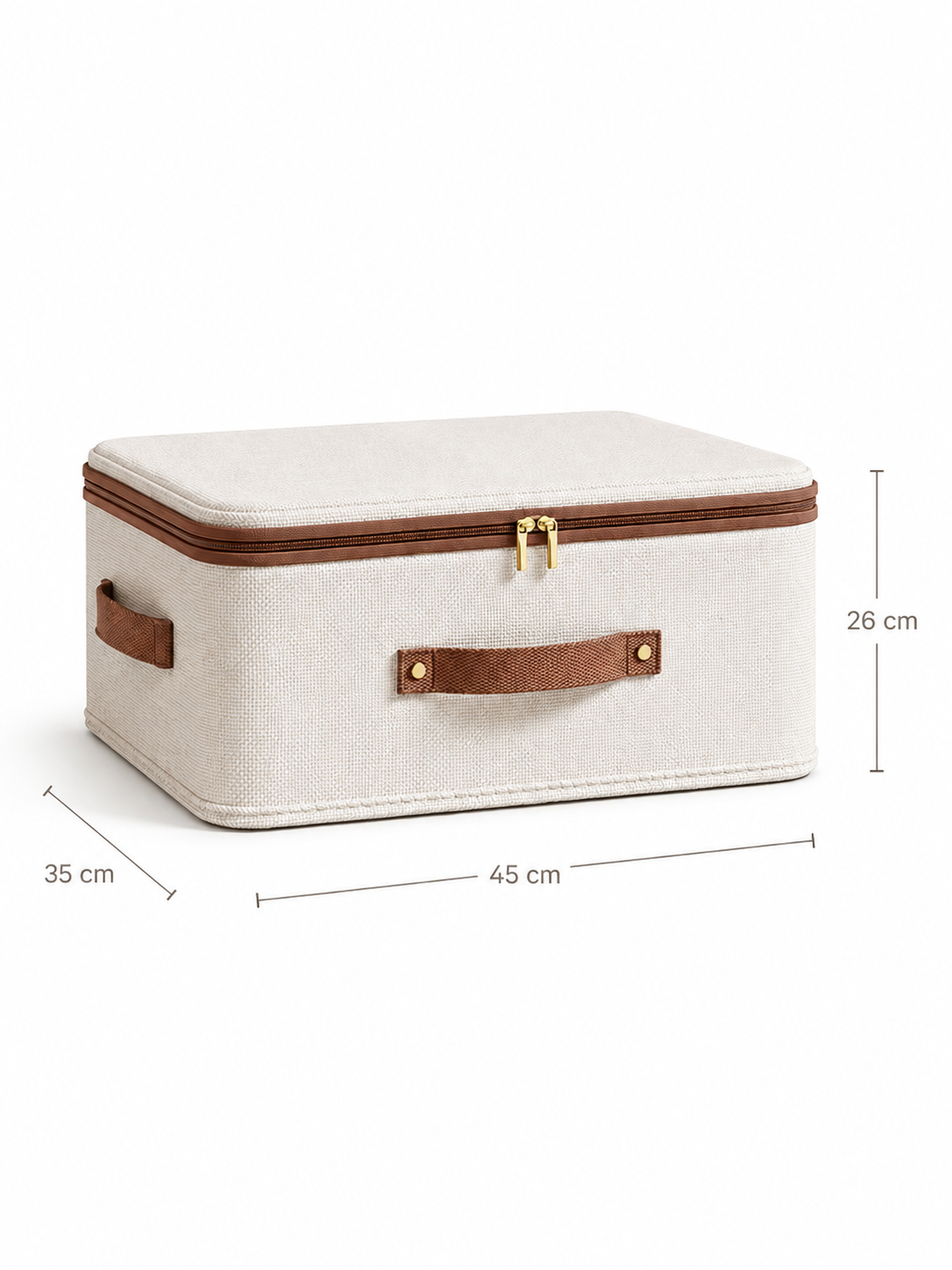 Premium Foldable Wardrobe Storage Box with Lid